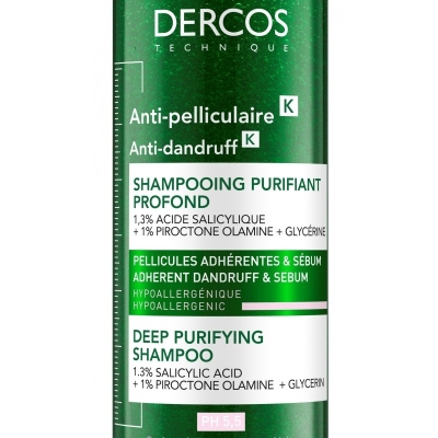 Vichy Dercos Shampoing Anti-Pelliculaire Purifiant K | 250ml