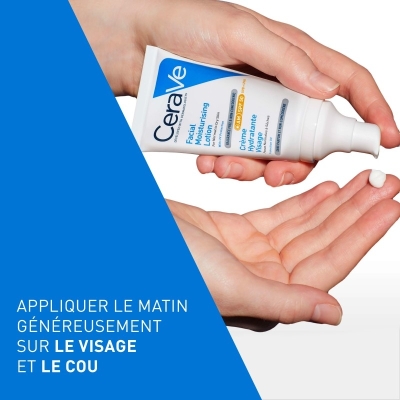 CeraVe Offre crème hydratante visage SPF50 peaux normales à sèches | 52ml