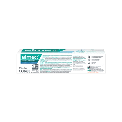 ELMEX dentifrice Sensitive Professionnel Blancheur 75 ml