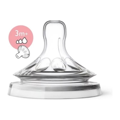Avent Philips Tétine Natural 3 mois et + B2 Débit variable