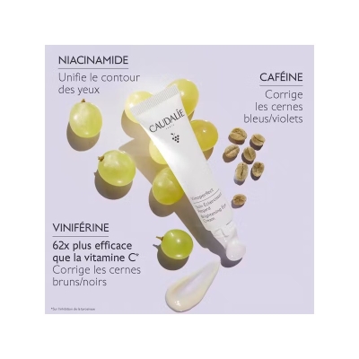 CAUDALIE VINOPERFECT soin éclaircissant Regard | 15 ml