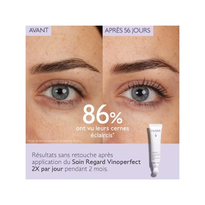 CAUDALIE VINOPERFECT soin éclaircissant Regard | 15 ml