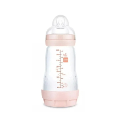 MAM Biberon anti-colique easy start  2 mois+ rose 260ml