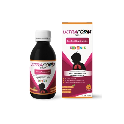 ULTRAFORM SIROP CONFORT RESPIRATOIRE ENFANTS 125ML
