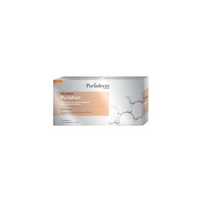 PURIADERM PURIPHAN ampoules pour cheveux fragilisées boite de 30