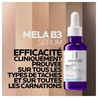 La Roche-Posay Mela B3 sérum concentré intensif anti-tâches anti-récidive| 15 ml