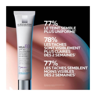 La Roche-Posay Mela B3 spf 30 soin correcteur protecteur anti-tâches anti-récidive | 40 ml