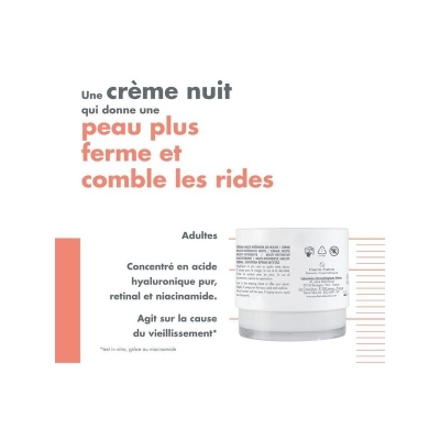 AVENE HYALURON ACTIV B3 Crème multi-intensive Nuit | 40 ml