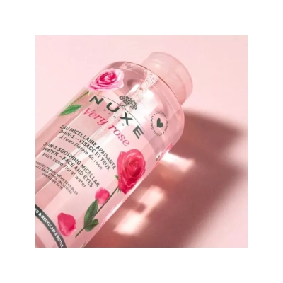 NUXE VERY ROSE Eau Micellaire Apaisante 3-en-1 Visage et yeux | 750 ml