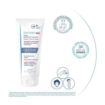 DUCRAY DEXYANE MED crème réparatrice apaisante | 100 ml
