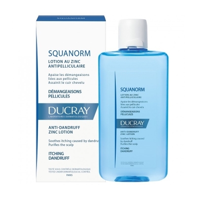 DUCRAY SQUANORM lotion antipelliculaire au Zinc | 200 ml