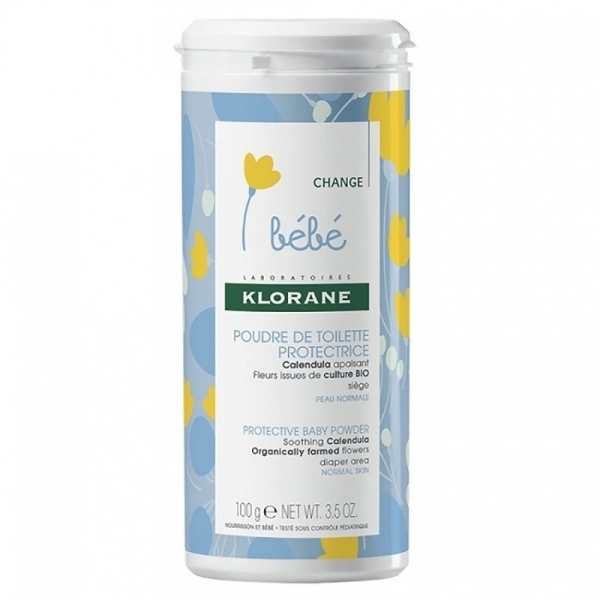 KLORANE BÉBÉ poudre de toilette protectrice | 100 gr
