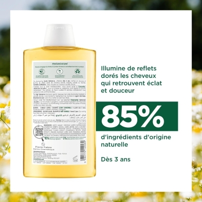 KLORANE CAMOMILLE shampooing | 200 ml