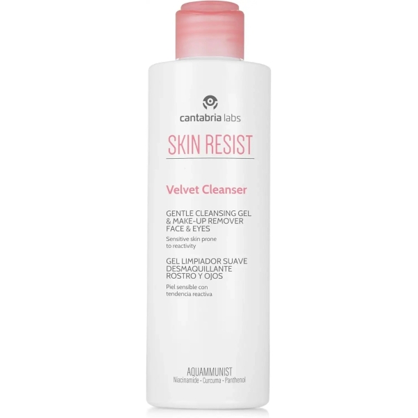 CANTABRIA LABS SKIN RESIST VELVET CLEANSER GENTLE CLEANSING GEL 200ML
