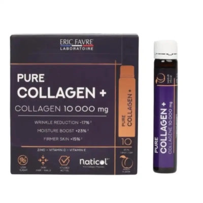 ERIC FAVRE PURE COLLAGENE 10000MG B10 AMPOULES