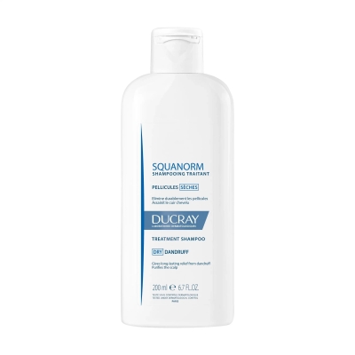 DUCRAY OFFRE KELUAL SQUANORM shampooing traitant pellicules sèches | 200 ml