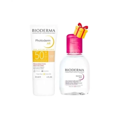 BIODERMA PACK PHOTODERM AR SPF 50+ 30 ML + EAU MICELLAIRE 100ML OFFERT