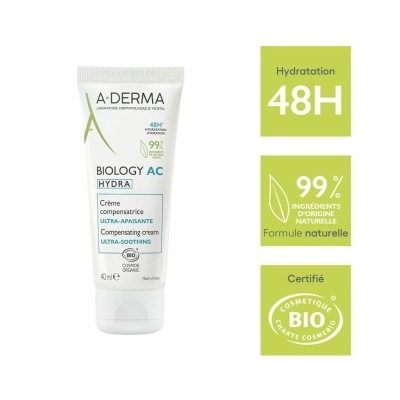 ADERMA PHYS-AC Hydra crème compensatrice | 40 ml