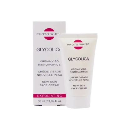M&D PHOTO WHITE GLYCOLICA CREME VISAGE NOUVELLE PEAU 50ML