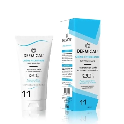 DERMICAL Crème Hydratante SPF20 50ml