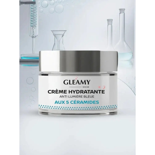 GLEAMY Crème Hydratante Anti Lumière Bleue 50ml