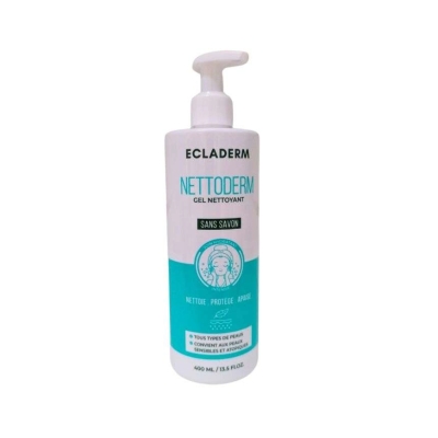 ECLADERM NETTODERM GEL NETTOYANT 400 ML