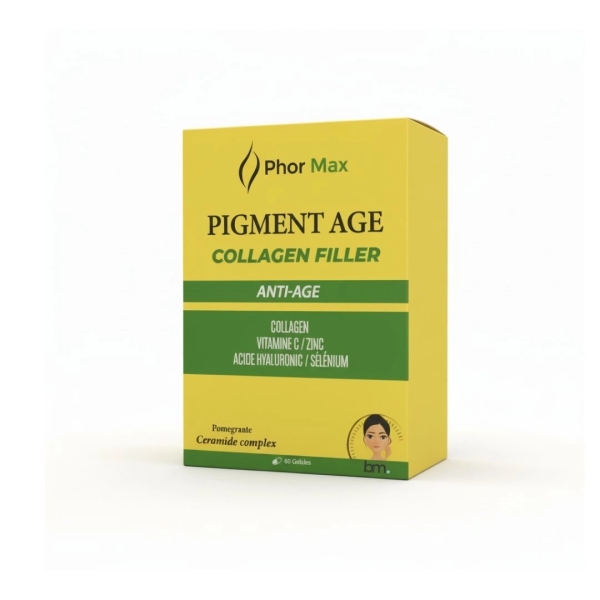 PHOR MAX PIGMENT AGE COLLAGEN FILLER 60 GELULLES