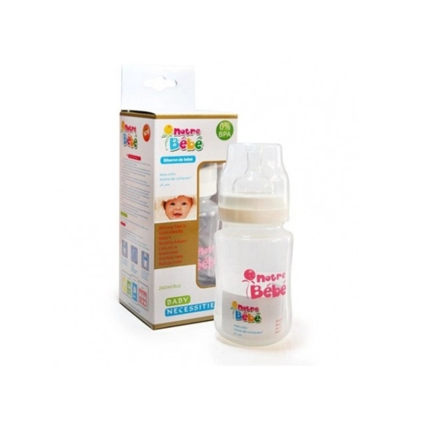 NOTRE BEBE BIBERON FEEDING BOTTLE 0M+ 60ML