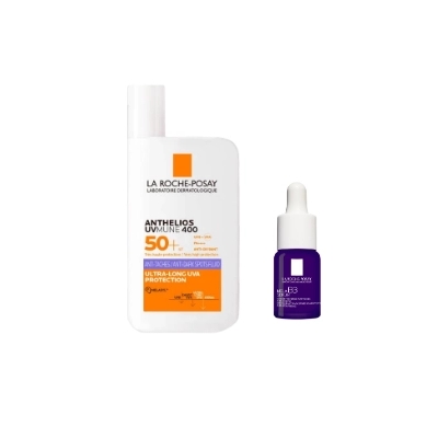 La Roche Posay Anthelios Fluide Anti-Taches spf50+ 50ml+Mela B3 Miniature Pack