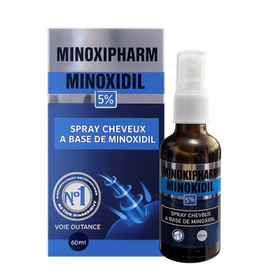MINIXOPHARM MINOXIDIL SPRAY CHEVEUX 5% 60ML