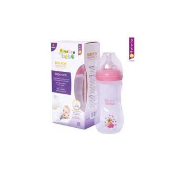 NOTRE BEBE BIBERON FEEDING BOTTE WIDE NECK 6M+ 330ML