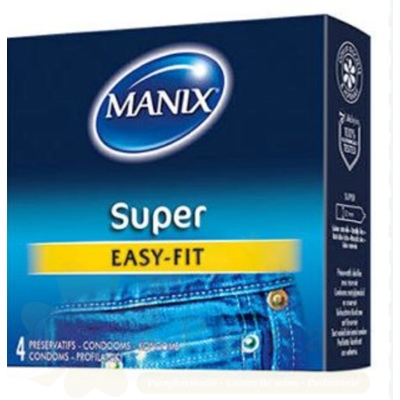 MANIX SUPER SECURITY ET COMFORT 4PCS