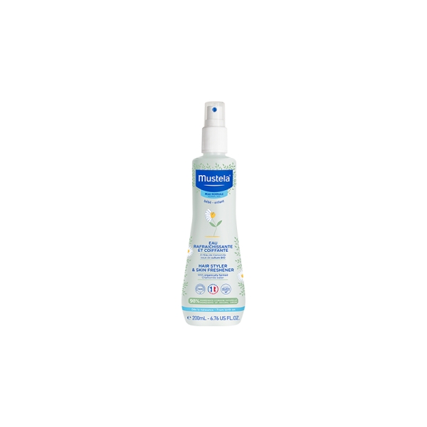 MUSTELA eau rafraîchissante et coiffante | 200 ml