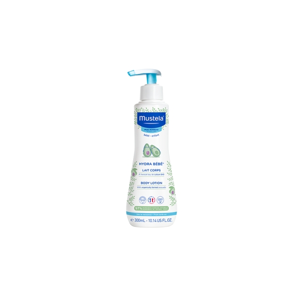 MUSTELA HYDRA BÉBÉ lait Corps à l'avocat BIO | 300 ml