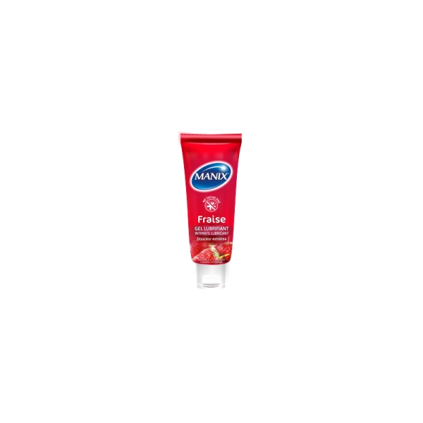 MANIX gel lubrifiant intime Fraise | 80 ml
