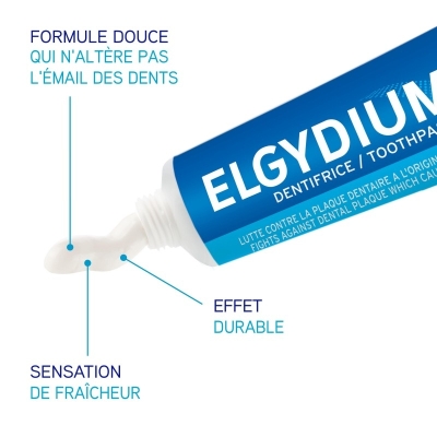 ELGYDIUM ANTI-PLAQUE dentifrice | 75 ml