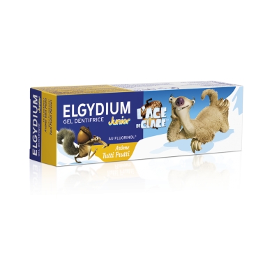 ELGYDIUM JUNIOR dentifrice 7-12 ans Tutti Frutti 50 ml