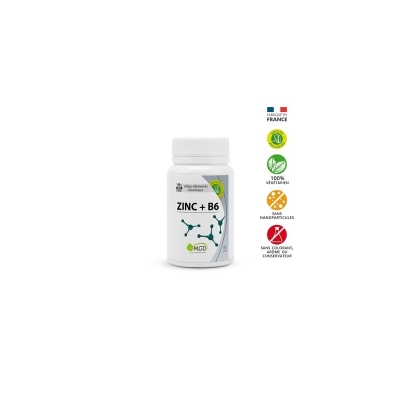 MGD zinc + B6 boite 60 gélules