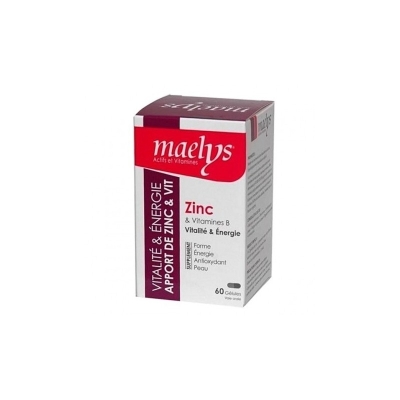 MAELYS zinc boite 60 gélules