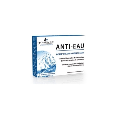 3 CHÊNES ANTI-EAU désinfiltrant et amincissant | 30 comprimés