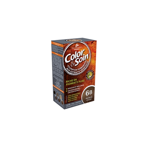 3 CHENES COLOR & SOIN MARRON CACAO 6B