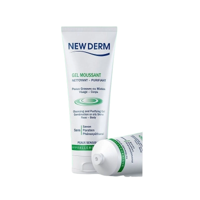 NEW DERM gel moussant purifiant | 250 ml
