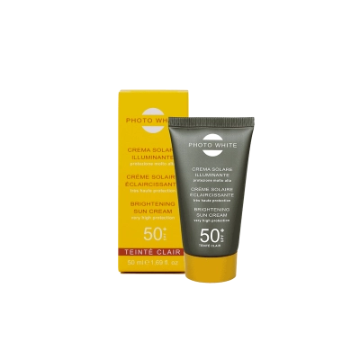 PHOTOWHITE crème solaire teintée clair spf 50+ | 50 ml