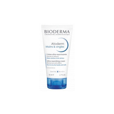 BIODERMA ATODERM MAINS & ONGLES crème ultra nourrissante 50 ml