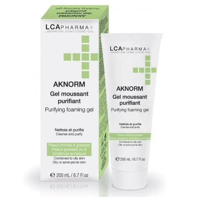 LCA PHARMA+ AKNORM gel moussant purifiant 200 ml