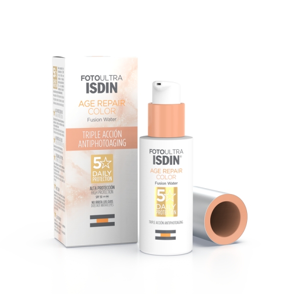 ISDIN FOTO ULTRA Anti-âge Repair Color Fusion Water spf 50+ | 50 ml