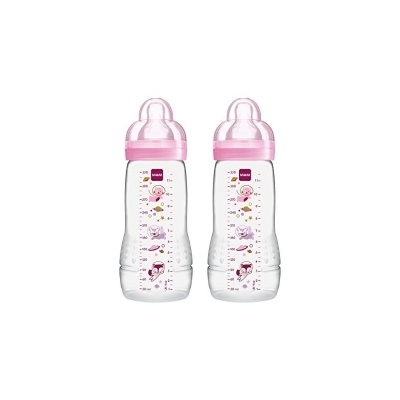 Mam biberon easy active rose 330ml