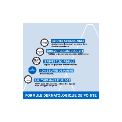 URIAGE XÉMOSE crème relipidante anti-irritations | 200 ml