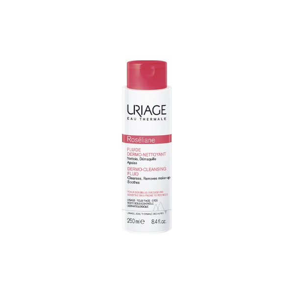 URIAGE ROSELIANE fluide dermo-nettoyant | 250 ml