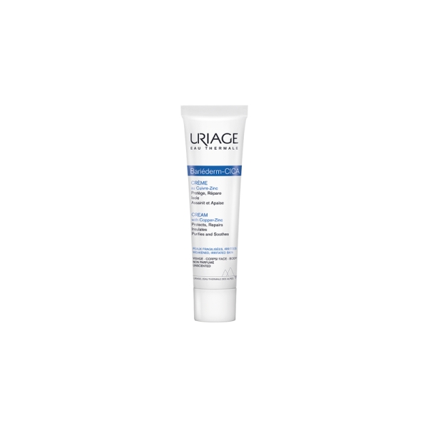 URIAGE BARIÉDERM-CICA crème au Cuivre Zinc | 40 ml